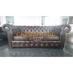 Classic 311 Antikbraun Chesterfield Garnitur