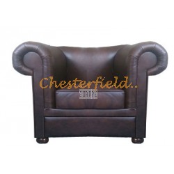 London Antikbraun (A5) Chesterfield Sessel 