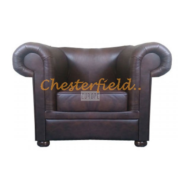 London XL Chesterfield Sessel Antikbraun