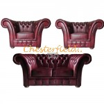 Windchester 211 Antikrot Chesterfield Garnitur