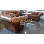 Windchester 211 Antikgold Chesterfield Garnitur