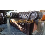 Windsor 311 Antikbraun Chesterfield Garnitur