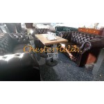 Windsor 211 Antikbraun Chesterfield Garnitur