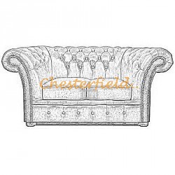 Windchester 2er Chesterfield Sofa