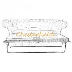 Windchester 3er Chesterfield Schlafsofa