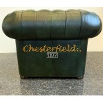 Windsor XL Antikgruen Chesterfield Sessel