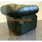 Windsor XL Antikgruen Chesterfield Sessel