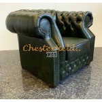 Windsor Antikgruen Chesterfield Sessel