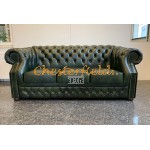 Windsor Antikgruen 3-Sitzer Chesterfield Sofa