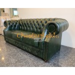 Windsor Antikgruen 3-Sitzer Chesterfield Sofa