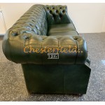 Windsor Antikgruen 3-Sitzer Chesterfield Sofa