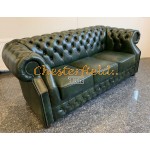 Windsor Antikgruen 3-Sitzer Chesterfield Sofa