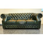 Windsor Antikgruen 3-Sitzer Chesterfield Sofa